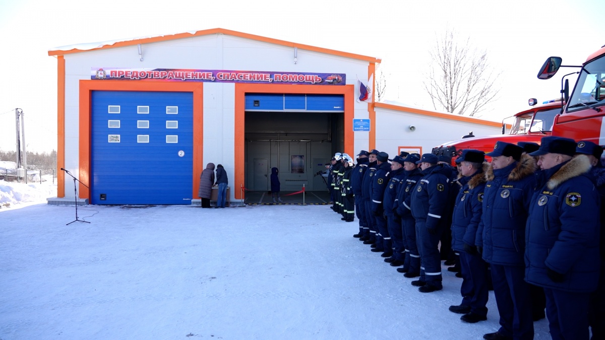 Новая пожарная часть открылась в поселке Фанерное в Семеновском округе - фото 1