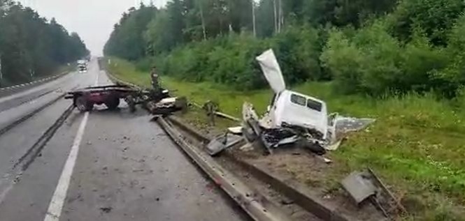 Водитель уснул за рулем и попал в ДТП в Нижегородской области