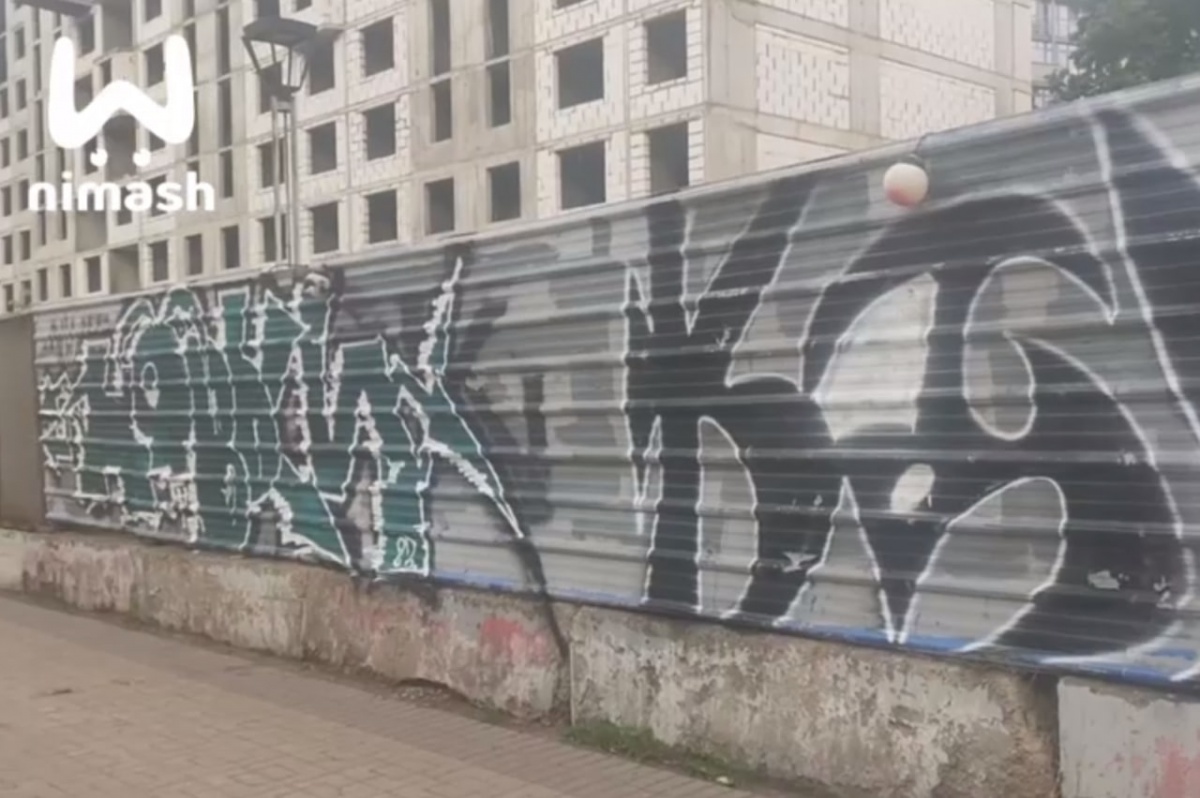 Граффитист распылил перцовый баллончик в лица полицейских в Нижнем Новгороде - фото 1