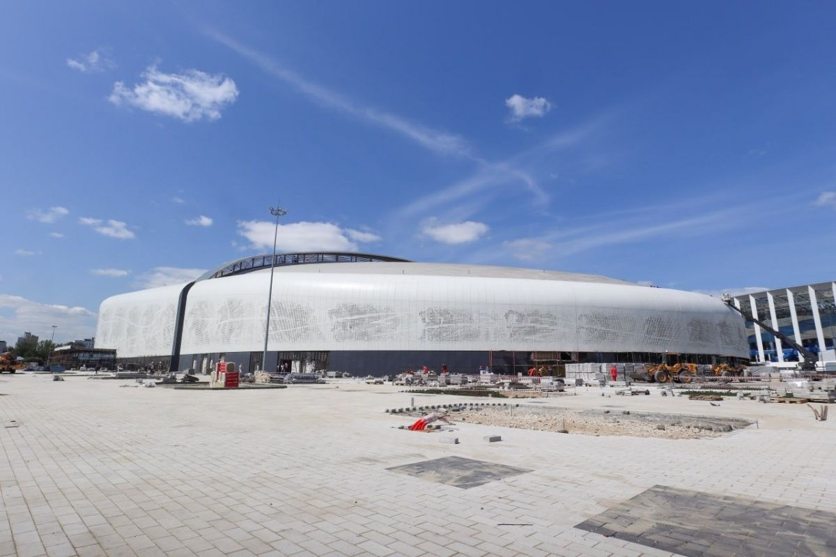 Ледовый дворец на Стрелке в Нижнем Новгороде достроят в 2025 году - фото 1