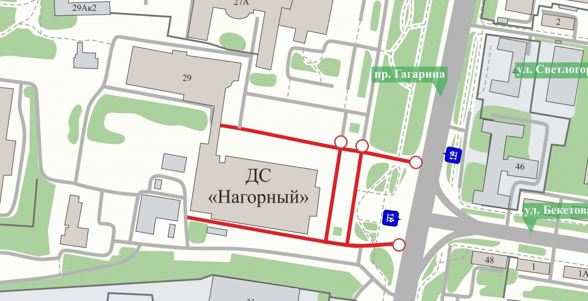 Проезд у нижегородского дворца спорта закроют для транспорта 21 и 23 сентября - фото 1