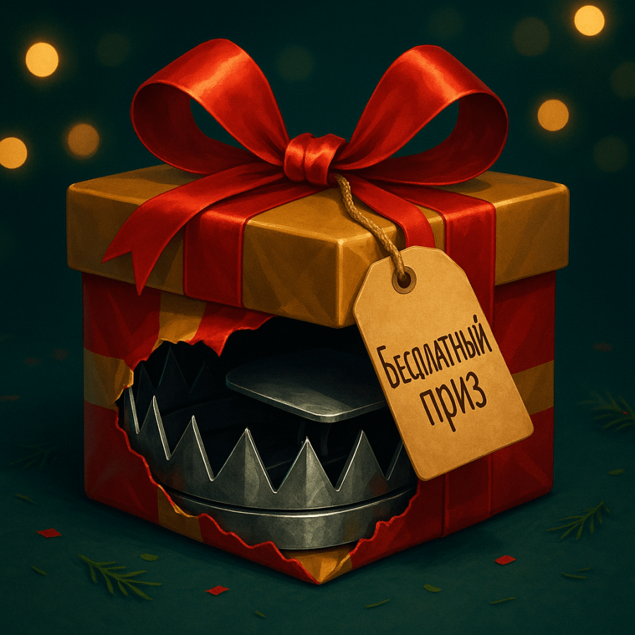 Fuzzy Logic Labs о том, как нас обманывают под елкой: QR коды, &laquo;призы&raquo; и фейковые курьеры - фото 1