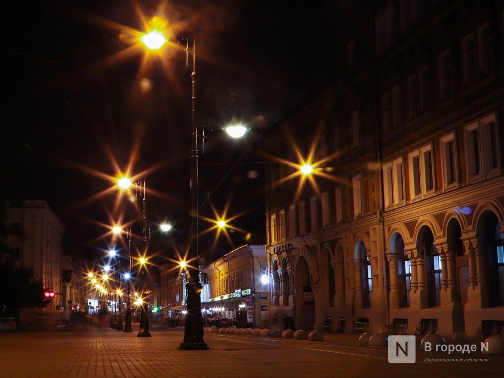 Энергосберегающие светильники начали устанавливать на улицах Нижнего Новгорода