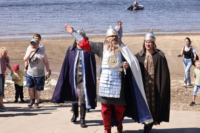 Председатель ЗСНО Евгений Люлин поздравил Городец с 873-летием - фото 4