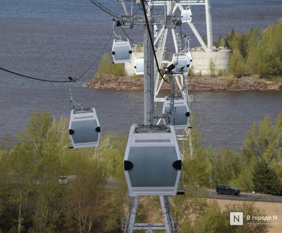 Причину шума в кабинке устранили на нижегородской канатной дороге - фото 1