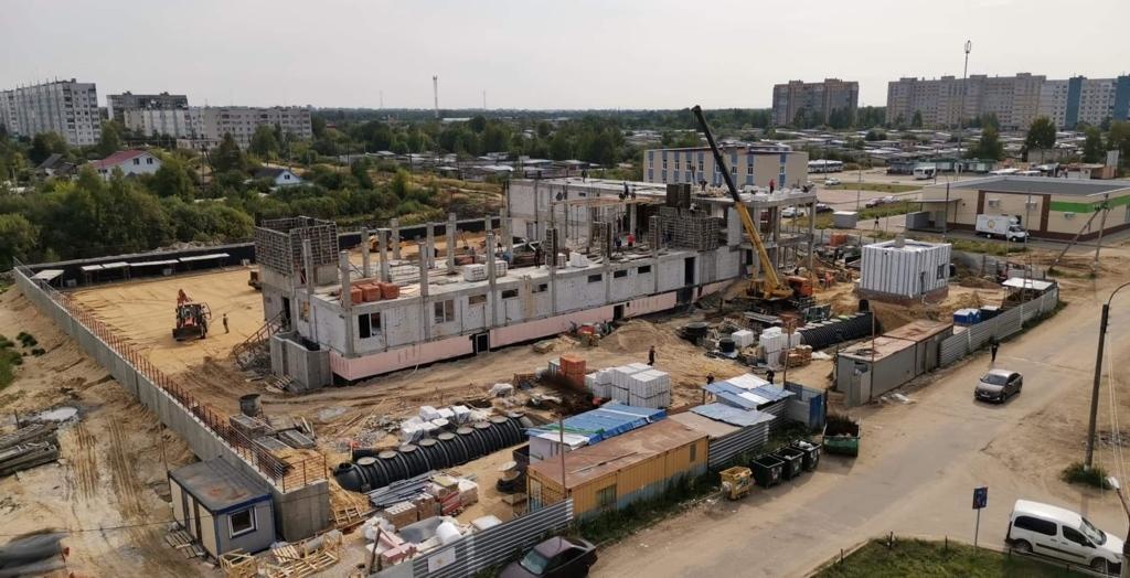 Строительство второго этажа гимнастического зала началось в Заволжье - фото 2