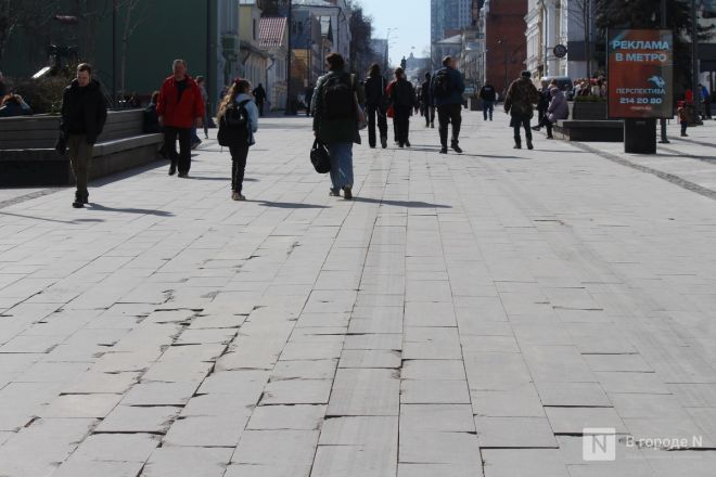 Трещит по швам: как выглядит центр Нижнего Новгорода после аномальной зимы — фоторепортаж - фото 19