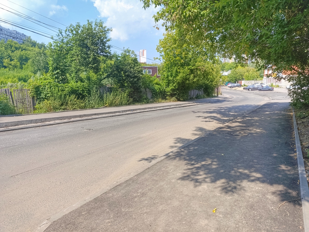 Ремонт дороги на Яблоневой в Нижнем Новгороде завершен на 50% - фото 1