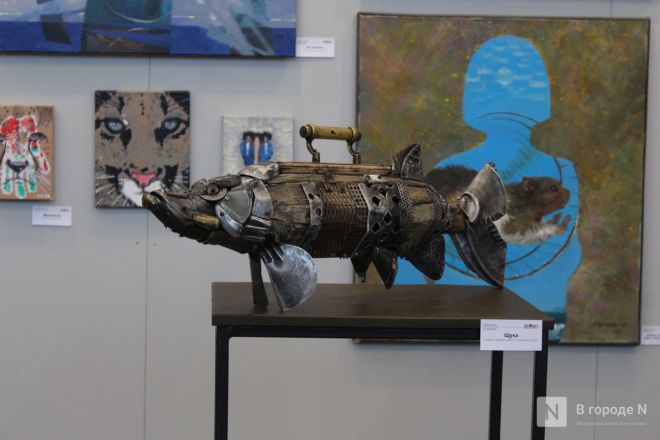 Фоторепортаж: выставка &laquo;АРТ МИР &mdash; 2026&raquo; открылась в Нижнем Новгороде - фото 18