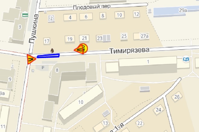 В Нижнем Новгороде ограничено движение по улице Тимирязева - фото 1