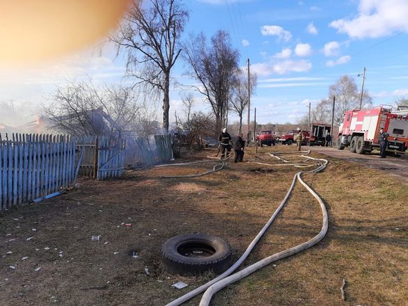 Пять домов загорелись в Ардатовском районе 15 апреля  - фото 4