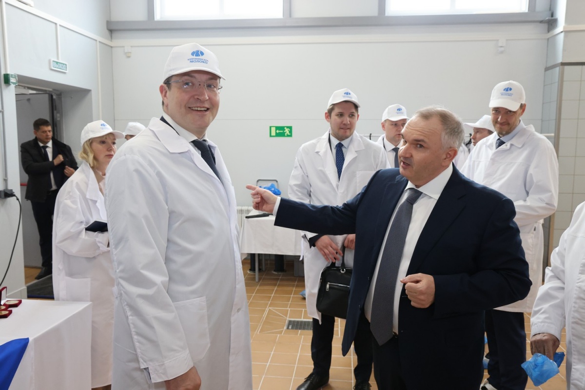 Никитин оценил новое производство творога на заводе в Княгининском округе - фото 2