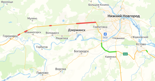 Ограничения движения введены на трассе М-7 под Нижним Новгородом - фото 1