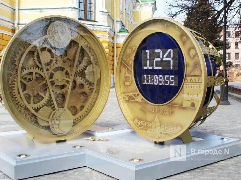 Часы обратного отсчета к 800-летию Нижнего Новгорода стоили 3,9 млн рублей - фото 1